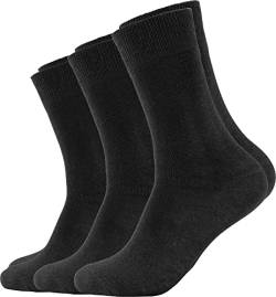 s.Oliver Unisex-Socken 3 Paar schwarz Größe 35-38 von s.Oliver