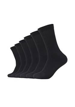 s.Oliver Unisex Tennissocken 6er Pack 43/46 black von s.Oliver