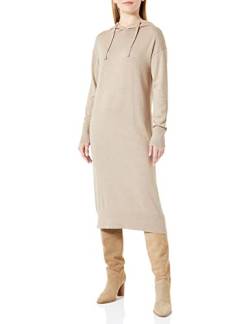 s.Oliver Women's 2121294 Strickkleid mit Kapuze, beige, 36 von s.Oliver