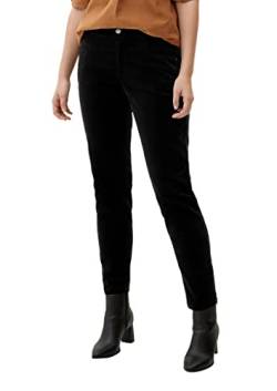 s.Oliver Women's 2121484 Cord Chino, schwarz 9999, 32W / 32L von s.Oliver