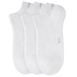 s.Oliver unisex Sneaker Socken 6er Pack, Größe:43-46;Farbe:white (01) von s.Oliver