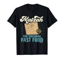 Passover Matzah The Original Fast Food Funny Seder Gift T-Shirt von sababa