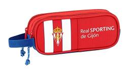 Federmappe für die Schule Real Sporting De Gijon - Offiziell von safta
