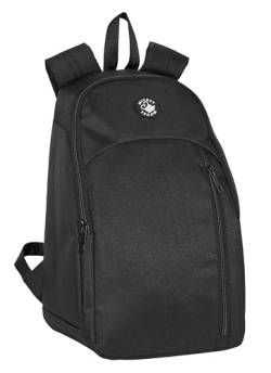 Mickey Black Kühlrucksack wasserdicht, Kühltasche für Kälte und Wärme, leicht zu transportieren, wasserdichter Kühlschrank, Kühlbox für Ausflüge, 23 x 18 x 36 cm, Schwarz, Schwarz, Estándar, Casual von safta