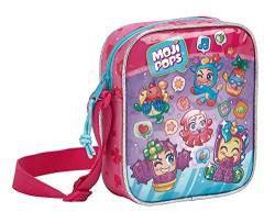 Offizieller MojiPops Schulrucksack für Kinder, 330 x 140 x 420 mm, Mehrfarbig, S, Modern von safta