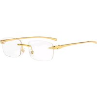 salazar.plus Sonnenbrille Randlos Rechteckig Unisex 4 Farben Rahmenlos Damen Herren Brille von salazar.plus