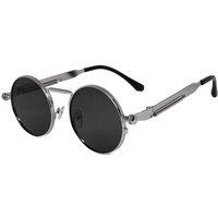 salazar.plus Sonnenbrille Rund Cyberpunk Unisex 4 Farben Damen Herren Brille Retro von salazar.plus