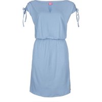 salzhaut Sommerkleid Damen Kleid Gufi - Freizeitkleid mit Raffung und Print von salzhaut
