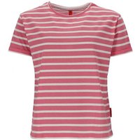 salzhaut T-Shirt Damen Kurzarm-Shirt Opdeelen mit Streifen und Rundhalsausschnitt von salzhaut