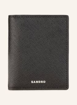 Sandro Saffiano-Kartenetui schwarz von sandro