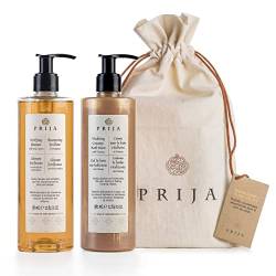 Prija Kosmetikset Wellness Set Für Frauen Geschenkpackung Für Haare Und Körper Badeschaum Shampoo Beauty Set (Kit 3.) von sarcia.eu