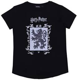 Schwarzes T-Shirt mit Pailletten Harry Potter 13-14 Jahre von sarcia.eu