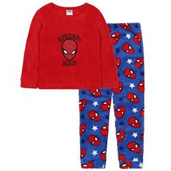 sarcia.eu Spiderman-Fleece-Pyjama mit Langer Hose für Jungen, rot, blau Oeko-TEX 2-3 Jahre von sarcia.eu