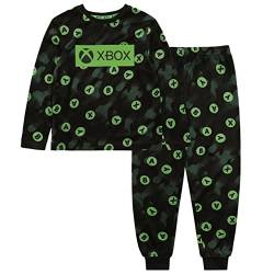 sarcia.eu Xbox Pyjama/Schlafanzug für Jungen, langärmelig, schwarz, grün 11-12 Jahre von sarcia.eu