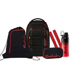 satch Pack Graffiti Edition Schulrucksack Set 5tlg. (Fire Phantom) von satch