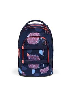 satch pack Schulrucksack ab 5. Klasse ergonomisch 30L Stauraum standfest Organisationstalent Coral Reef - Dunkelblau von satch