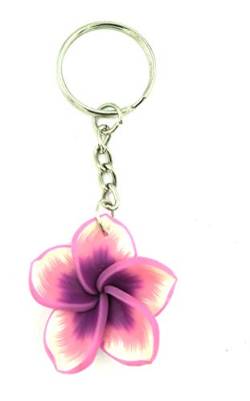 schmuck-stadt Hawaii Blumen Schlüsselanhänger Blüten Taschenanhänger von schmuck-stadt