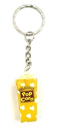 schmuck-stadt Popcorn Schlüsselanhänger Taschenanhänger von schmuck-stadt
