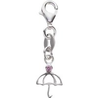 schmuck23 Charm-Einhänger Charm Anhänger Regenschirm 925 Silber (1-tlg), Für Armband, Halskette oder Schlüsselanhänger von schmuck23