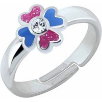 schmuck23 Fingerring Kinder Ring Blume 925 Silber, Kinderschmuck Silberring Mädchen Damen Geschenk von schmuck23