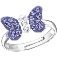 schmuck23 Fingerring Kinder Ring Schmetterling 925 Silber, Kinderschmuck Mädchen Geschenk Silberring Damen von schmuck23