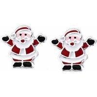 schmuck23 Paar Ohrstecker Kinder Ohrringe Nikolaus Weihnachten 925 Silber, Kinderschmuck, Kinderohrringe, Mädchen, Geschenk von schmuck23