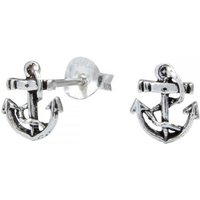 schmuck23 Paar Ohrstecker Ohrringe Anker 925 Silber Damen Herren Mädchen, Kinderschmuck Mädchen Geschenk echte Silberohrringe von schmuck23