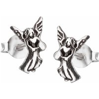 schmuck23 Paar Ohrstecker Ohrringe Engel Schutzengel 925 Silber Damen Mädchen Kinder, Kinderschmuck Mädchen Geschenk echte Silberohrringe von schmuck23