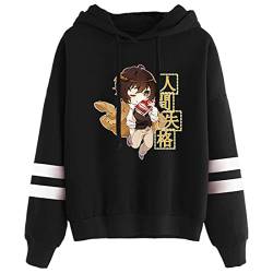 Manga Bungo Stray Dogs Cartoon Hoodie,Schwarz Lose Sweatshirt Verwendet Für Anime Fans Cosplay Geschenke von sdfsdfsd