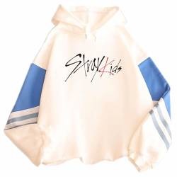 sdfsdfsd Kpop-Stray Kids Band Musik Idol Hoodie,Straßenkultur Sweatshirt verwendet für StrayKids Fans Stay Urlaub Geschenk von sdfsdfsd