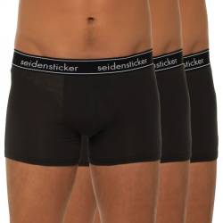 Seidensticker 3-er Set Trunks Schwarz von seidensticker