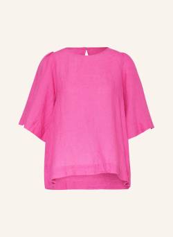 Seidensticker Blusenshirt Aus Leinen pink von seidensticker