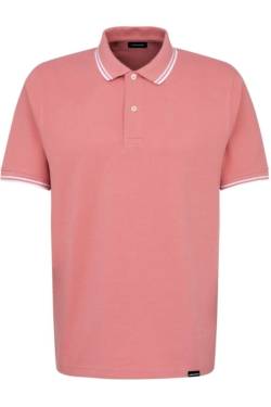 Seidensticker Regular Fit Poloshirt Kurzarm rosa von seidensticker