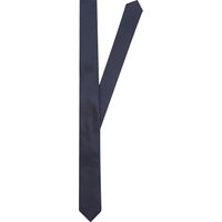 seidensticker Krawatte, Seide, uni, 5 cm, für Herren, blau, OneSize von seidensticker