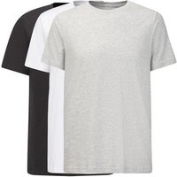 seidensticker Kurzarmshirt T-Shirt, 3er-Pack 100005 (3er-Pack) von seidensticker