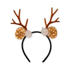 Weihnachten Stirnband Geweih Form Haar Hoop Weihnachten Party Kopfschmuck Abschlussball Party Cosplay Requisiten Haarschmuck von seluluory