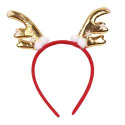 Weihnachten Tier Haar Hoop Geweih Stirnbänder Cartoon Neujahr Kopfschmuck Weihnachten Party Headwear Haar Zubehör von seluluory