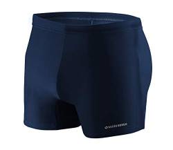 sesto senso Herren Badehose Eng Schwimmhose Enganliegende Bademode Swimming Shorts BD 313 L Blau von sesto senso