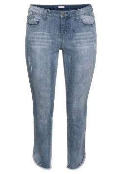 Große Größen: Stretch Jeans SUSANNE in Ankle-Länge, blue Denim, Gr.46 von sheego