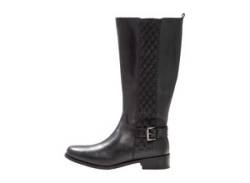 Weitschaftstiefel SHEEGO "Große Größen" Gr. 42, XL-Schaft, schwarz Damen Schuhe Lederstiefel von sheego