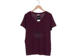 sheego Damen T-Shirt, bordeaux von sheego