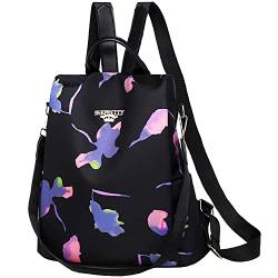 shepretty Damen Anti Diebstahl Rucksack Oxford Umhängetasche Multifunktions Schultaschen, 3AL911Schmetterling von shepretty