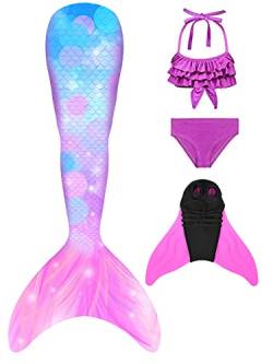 shepretty meerjungfrauenflosse mädchen Neuer Mermaid Tail Badeanzug für Erwachsene und Kinder,FenR2-130 von shepretty