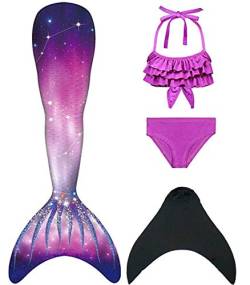 shepretty meerjungfrauenflosse mädchen Neuer Mermaid Tail Badeanzug für Erwachsene und Kinder,JCKA17+74xiao-120 von shepretty