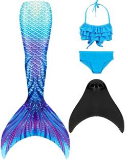 shepretty meerjungfrauenflosse mädchen Neuer Mermaid Tail Badeanzug für Erwachsene und Kinder,xiaoM33-120 von shepretty