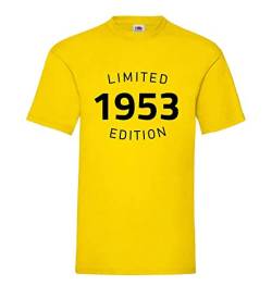 1953 Limited Edition Männer T-Shirt Gelb XL von shirt84