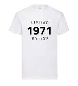 1971 Limited Edition Männer T-Shirt Weiß 3XL von shirt84