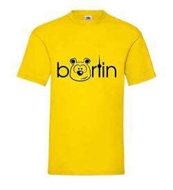 Berliner Bär - der Bärlin Männer T-Shirt Gelb M von shirt84