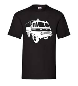 Feuerwehr Robur LO Männer T-Shirt Schwarz M von shirt84