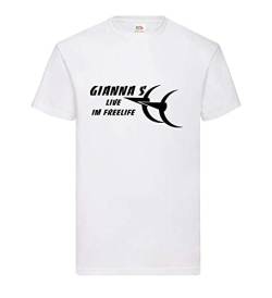 Gianna S im Freelife Männer T-Shirt Weiß L von shirt84